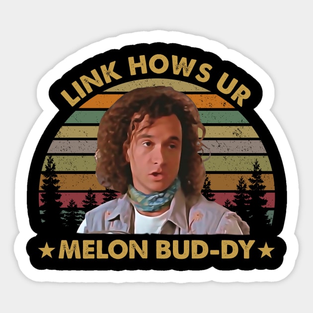 Link Hows Ur Melon Bud-Dy Sticker by Crazy Cat Style